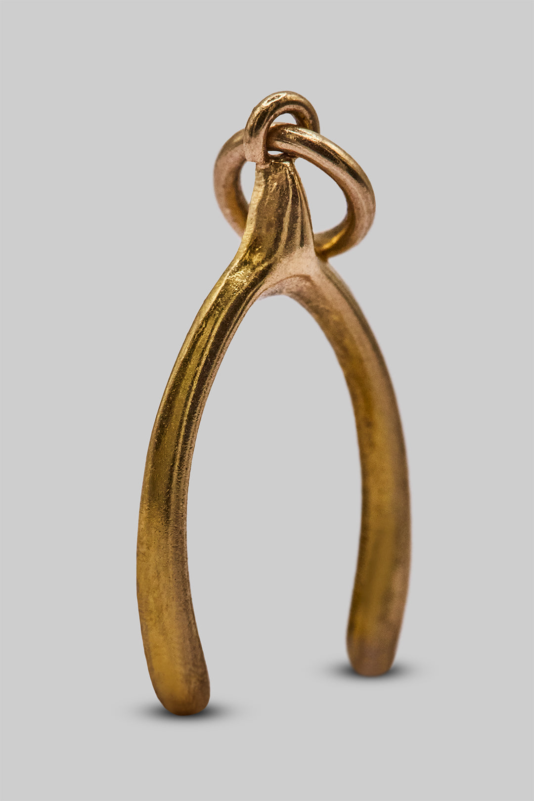 The Lucky Golden Wishbone Charm (9ct 375 Gold 1969)