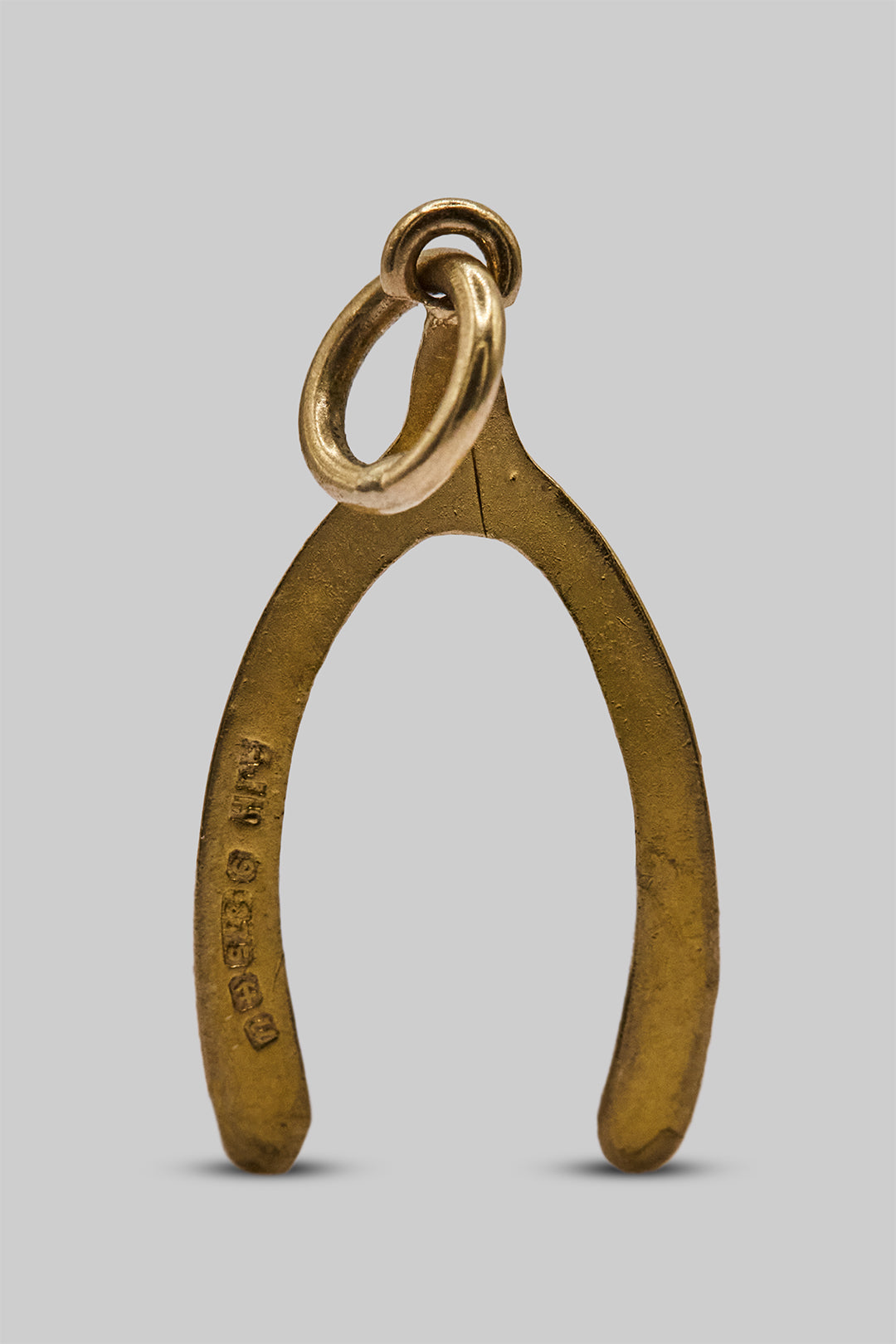 The Lucky Golden Wishbone Charm (9ct 375 Gold 1969)