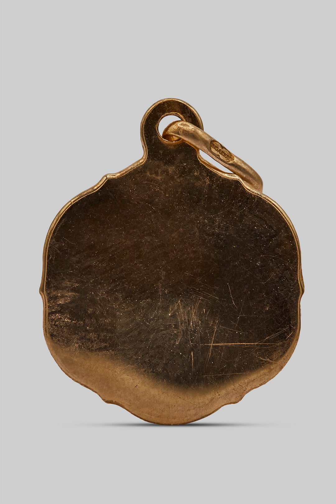 The Holy Golden St Christophers Charm (9ct 375 Gold Likely 1970's)