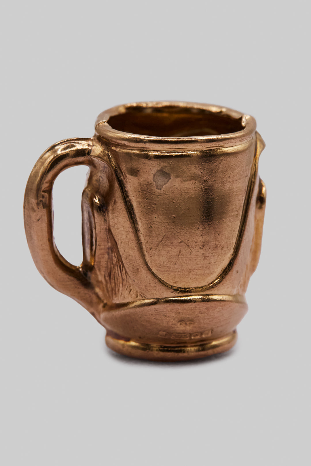 9ct 375 Gold Vintage Toby Jug Charm (1975)