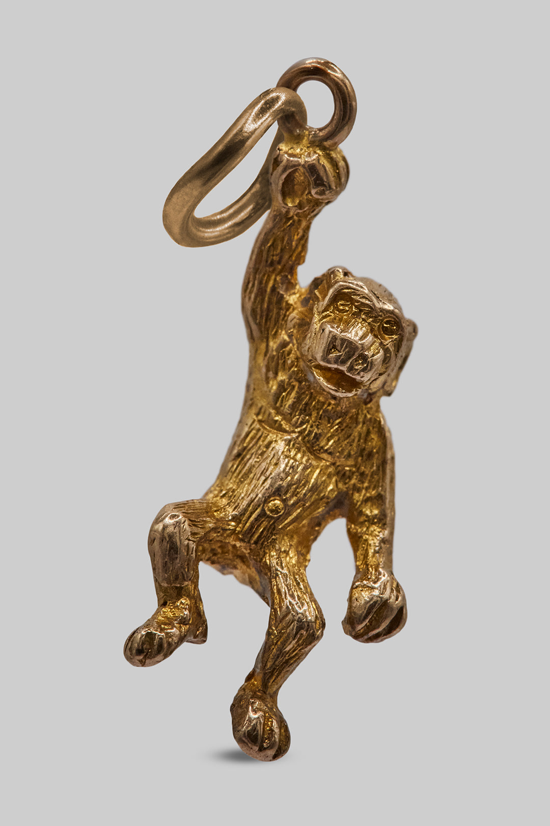 The Golden Cheeky Monkey Charm (9ct 375 Gold 1952)