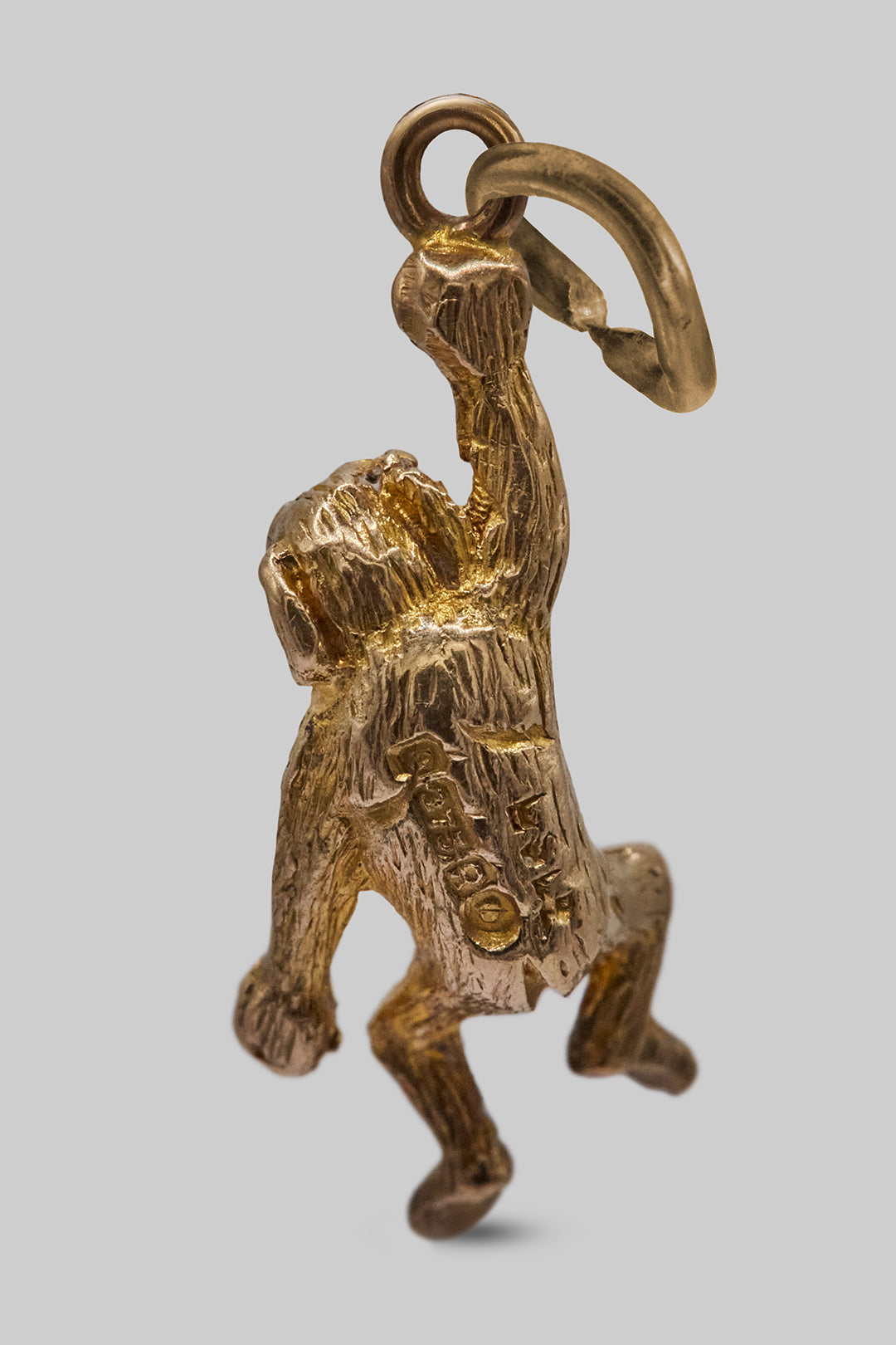 The Golden Cheeky Monkey Charm (9ct 375 Gold 1952)