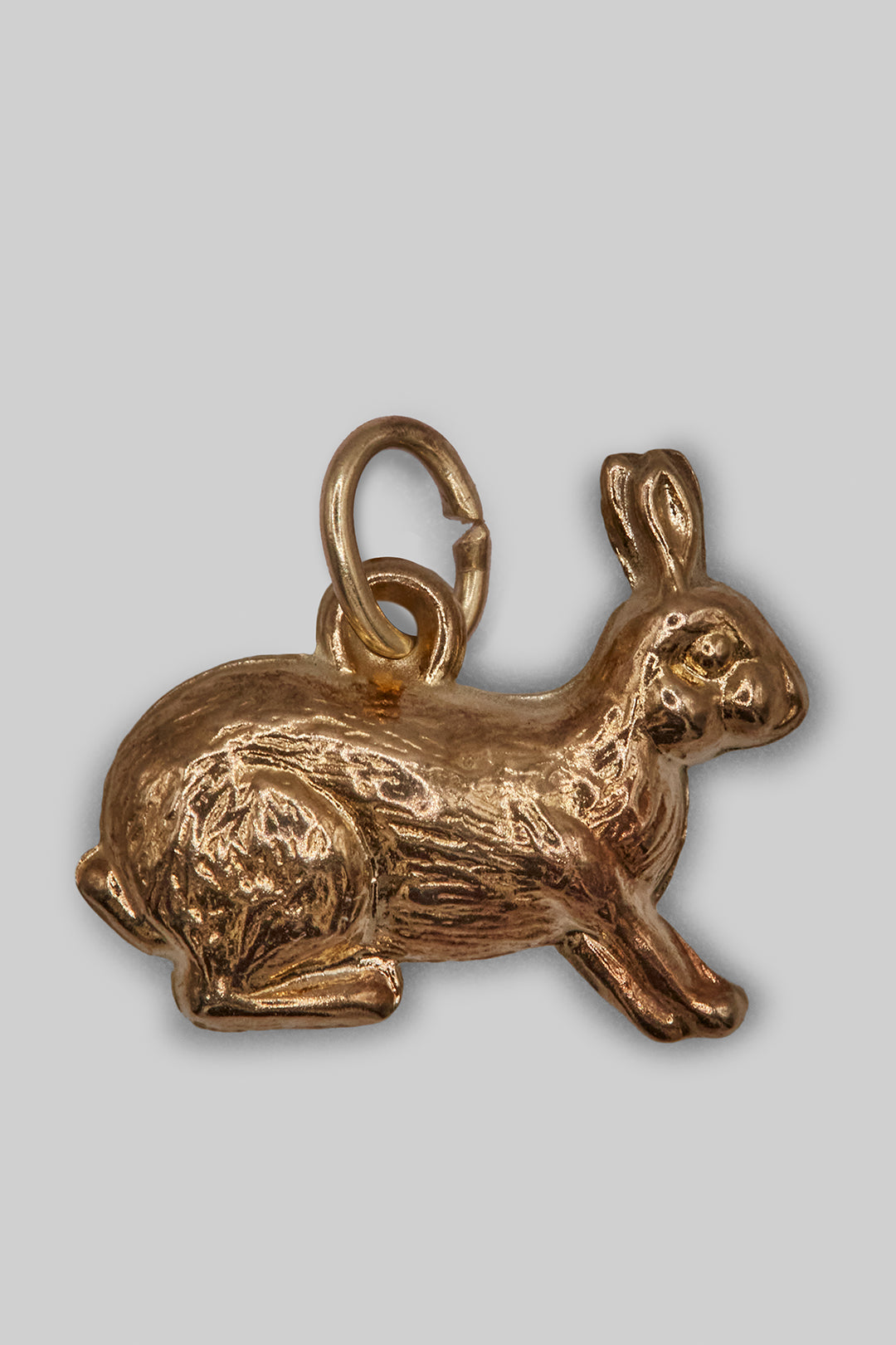 9ct 375 Gold Vintage Rabbit Charm (1969)