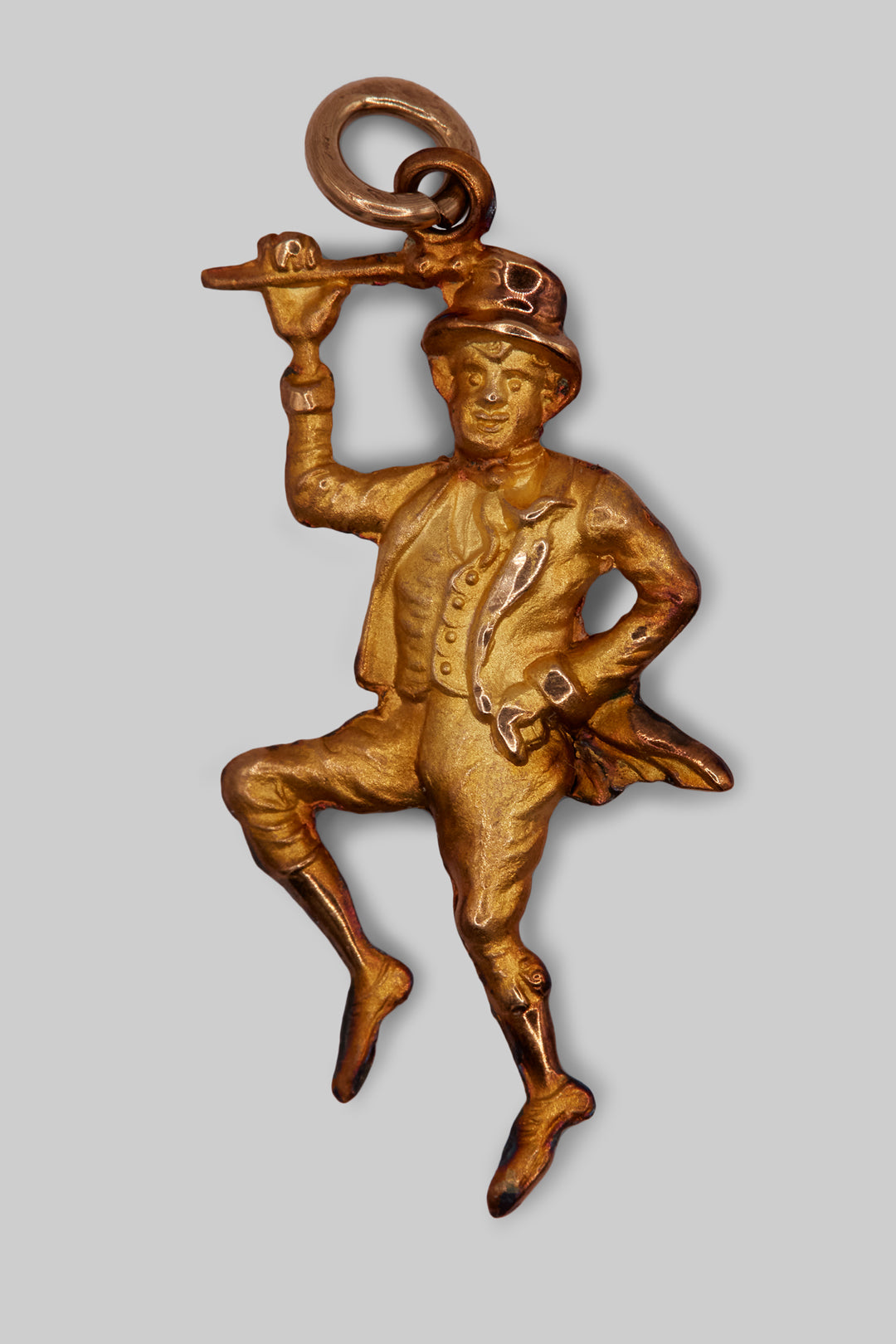 9ct 375 Gold Vintage Joker Charm (1900 - 1950s)