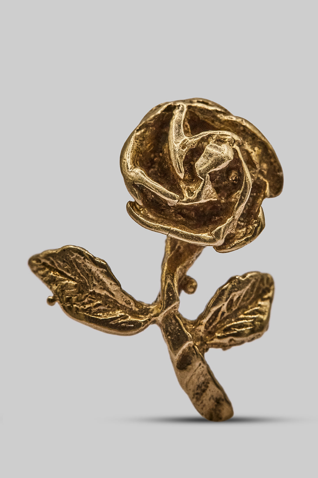 The Romantic Golden Rose Charm (9ct 375 Gold 1984)