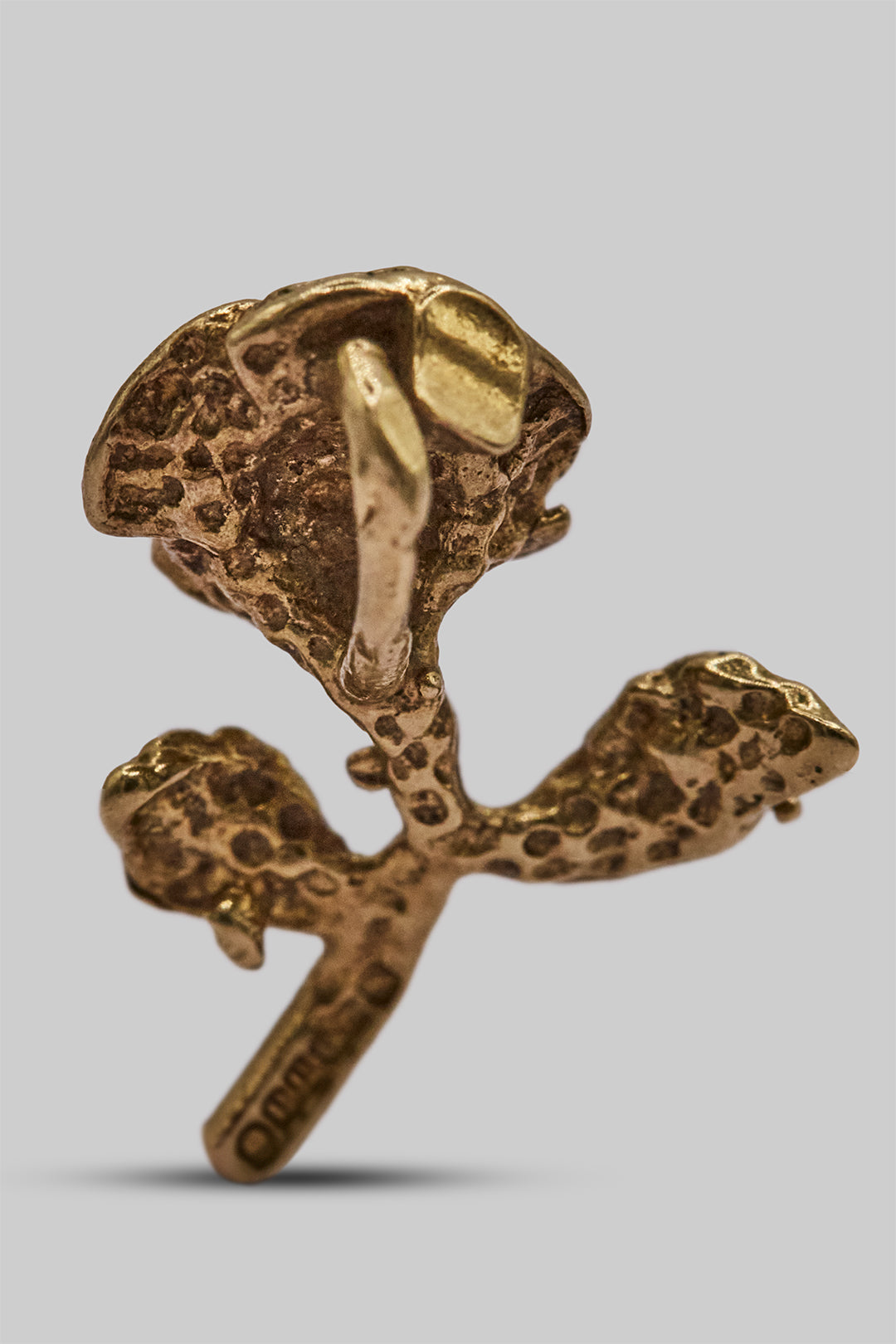 The Romantic Golden Rose Charm (9ct 375 Gold 1984)