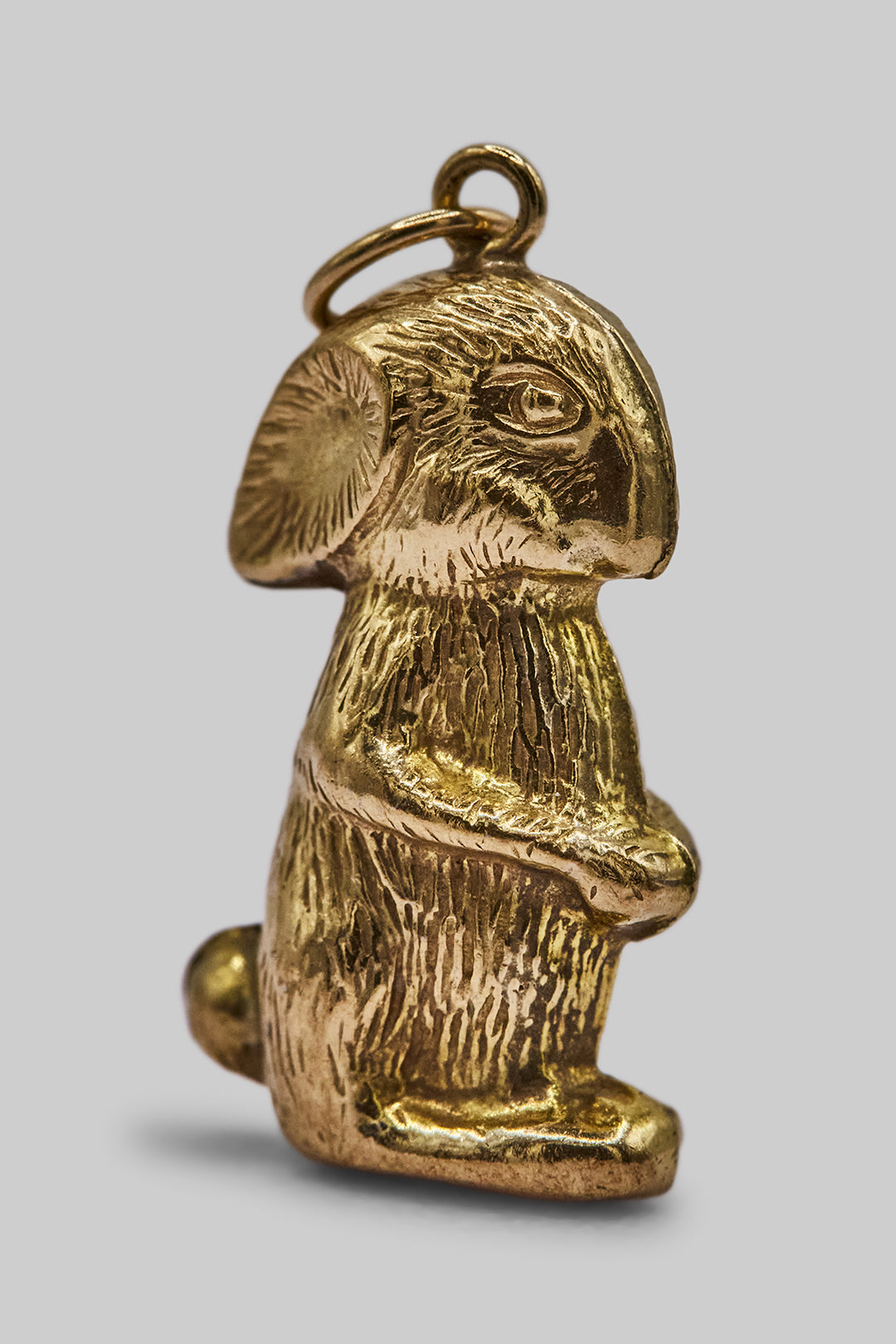 The Curious Golden Bunny Charm (9ct 375 Gold 1979)