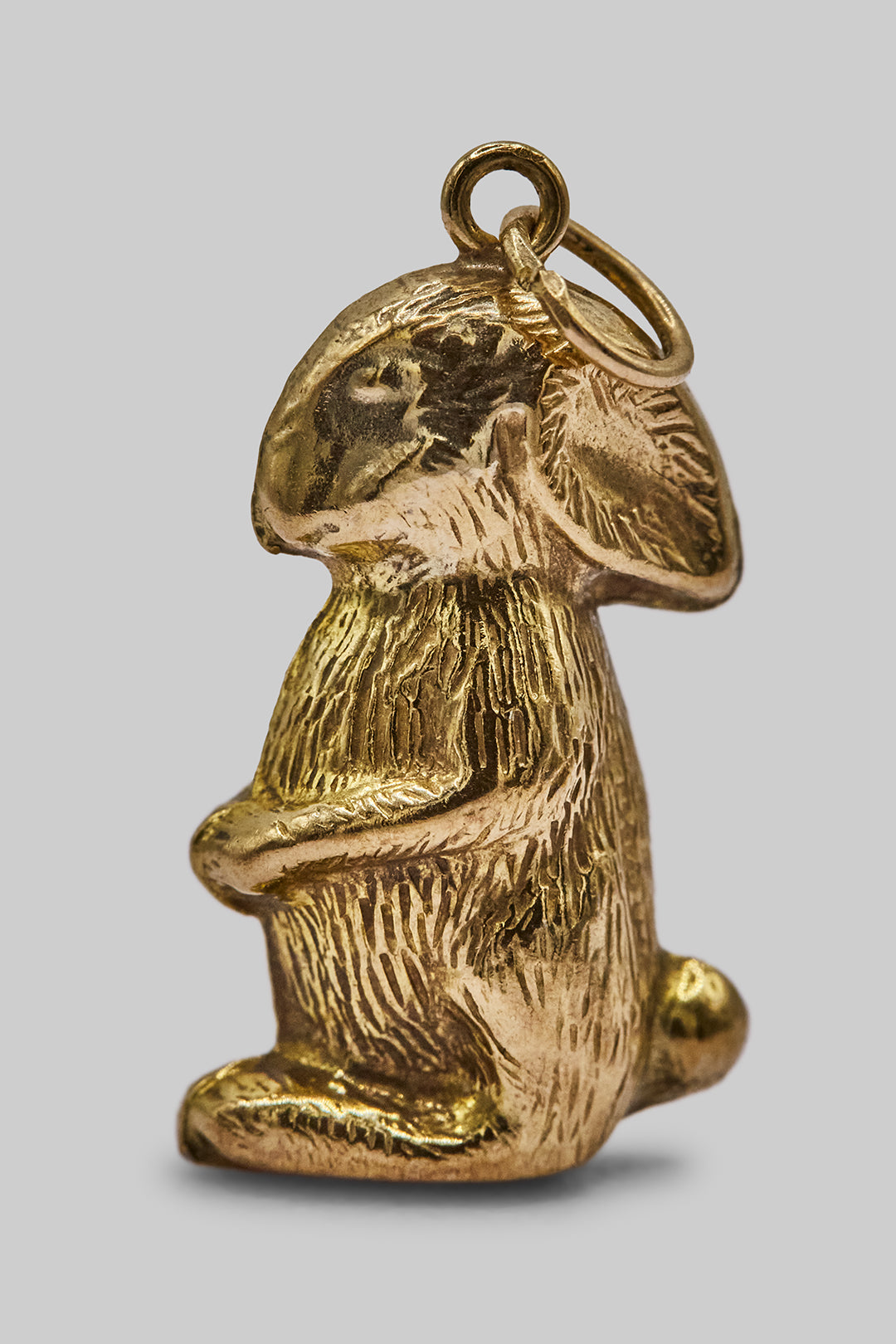The Curious Golden Bunny Charm (9ct 375 Gold 1979)