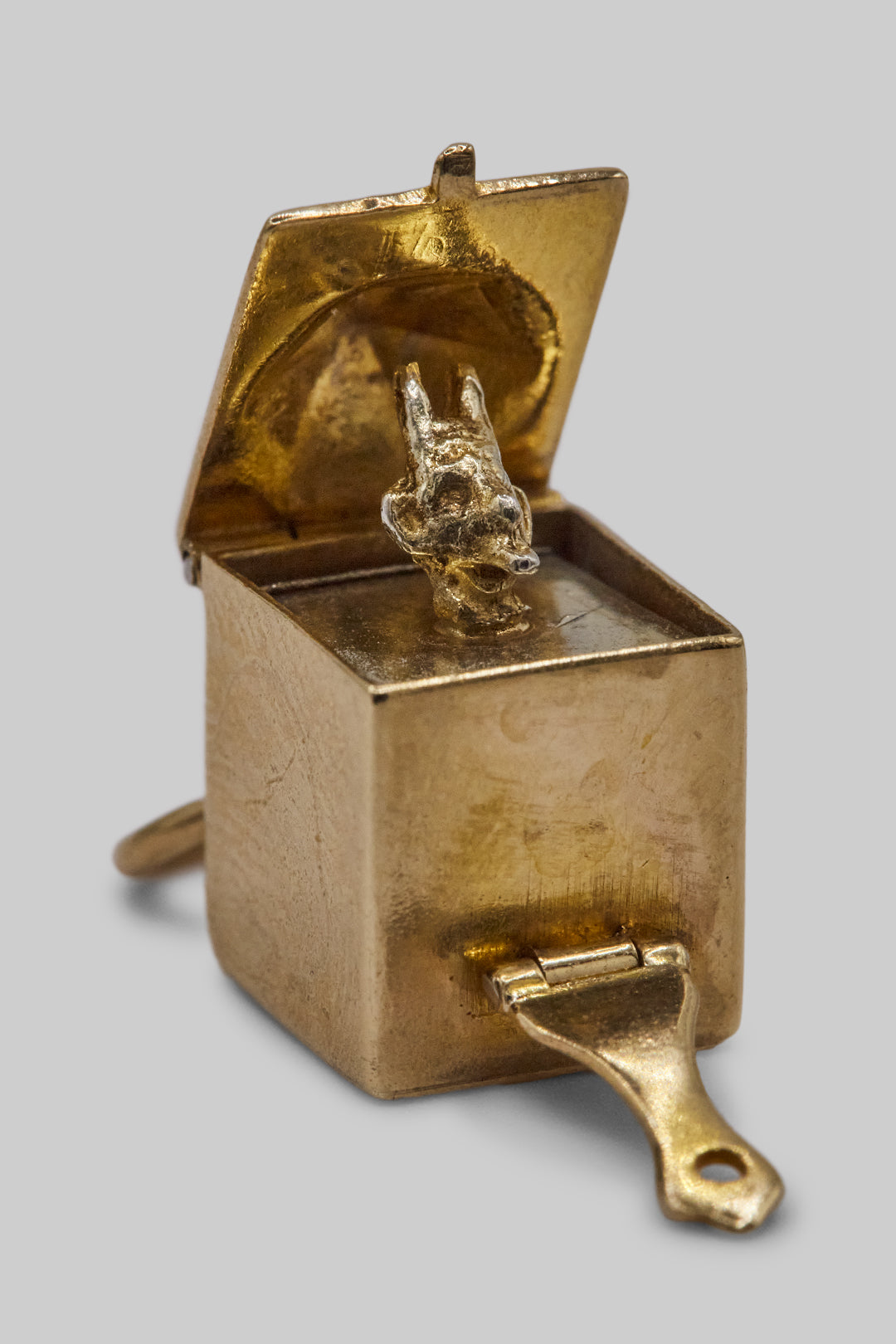 The Antique Golden Devil's Box of Surprises (375 9ct gold, made circa 1920's)