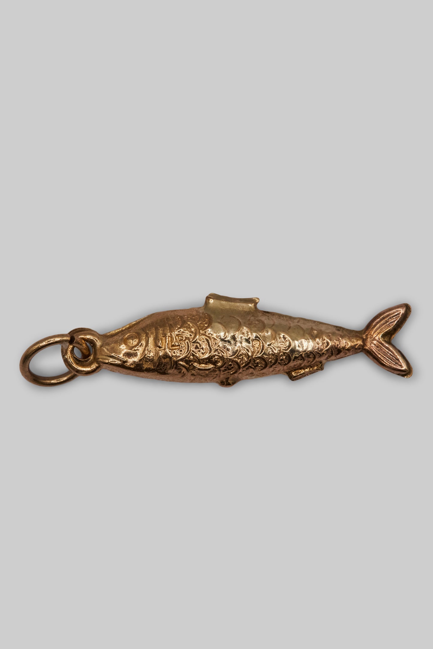 The Pisces Fish Vintage Charm (9ct 375 Gold)