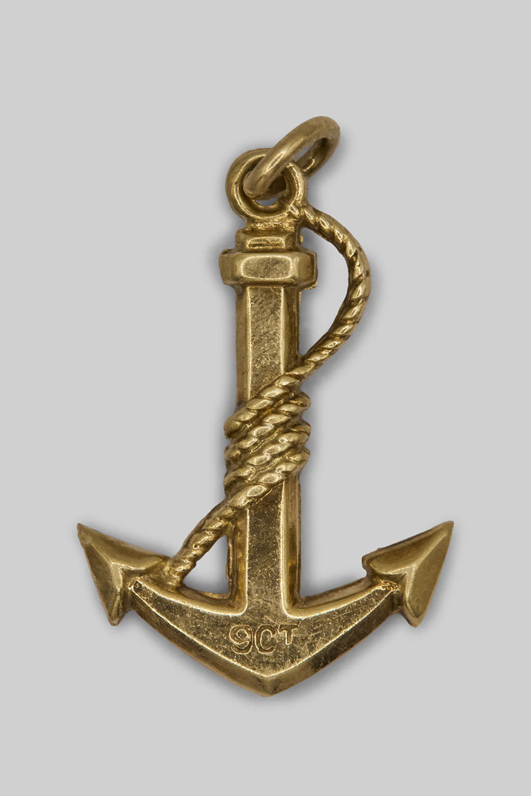 9ct 375 Gold Vintage Anchor Charm