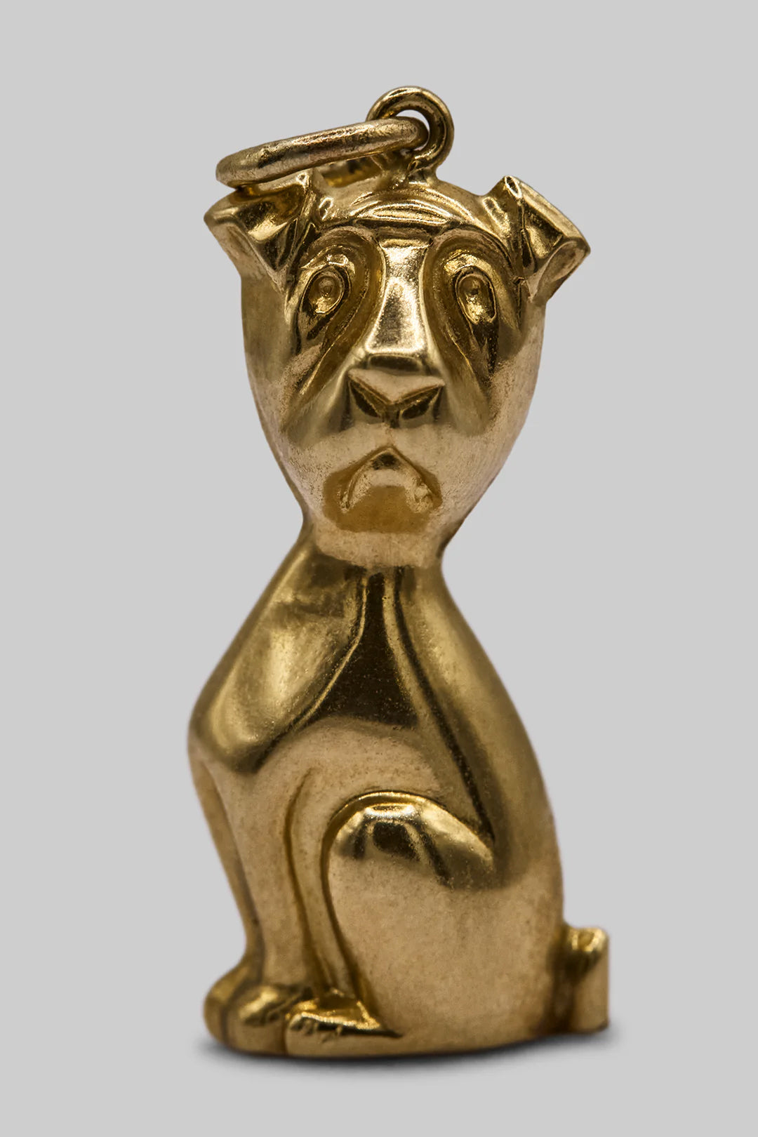 The Mindful Golden Dog Charm (9ct 375 Gold 1977)