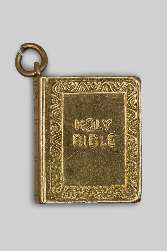 The Sacred Golden Bible Charm (9ct 375 Gold 1960)