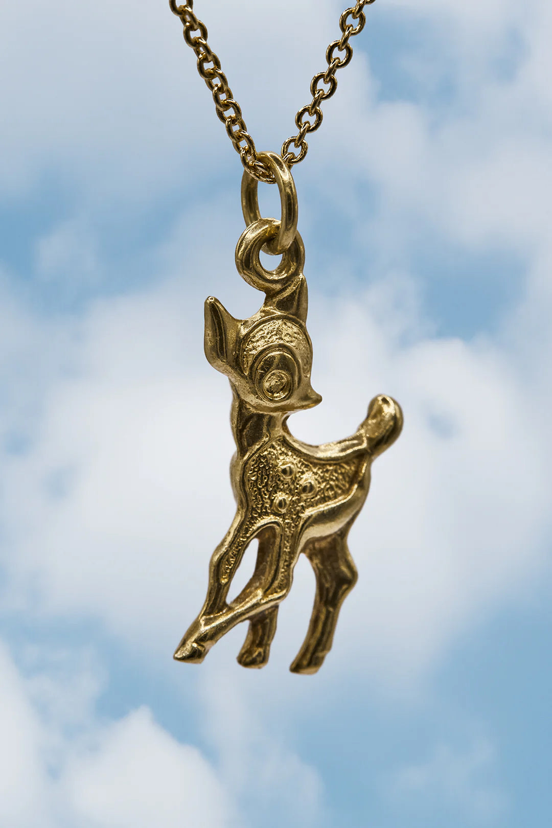 The Charming Golden Bambi Charm (9ct 375 Gold 1980's)