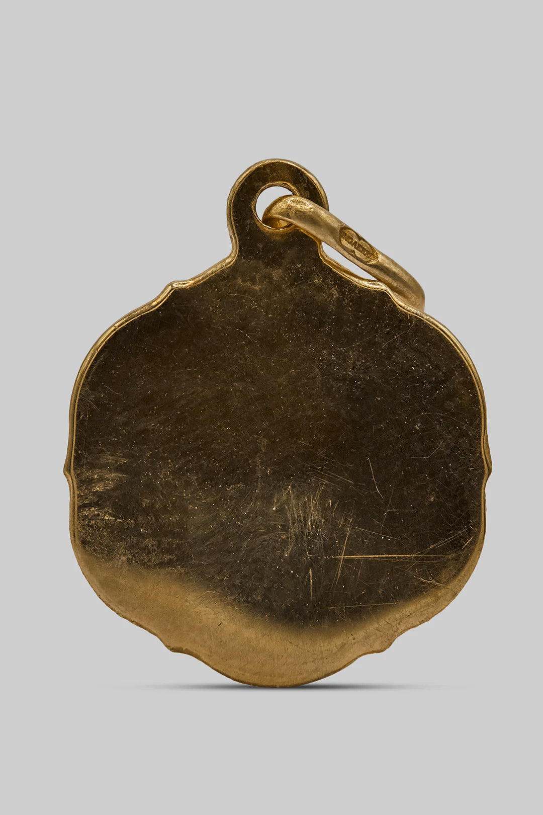 The Holy Golden St Christophers Charm (9ct 375 Gold Likely 1970's)