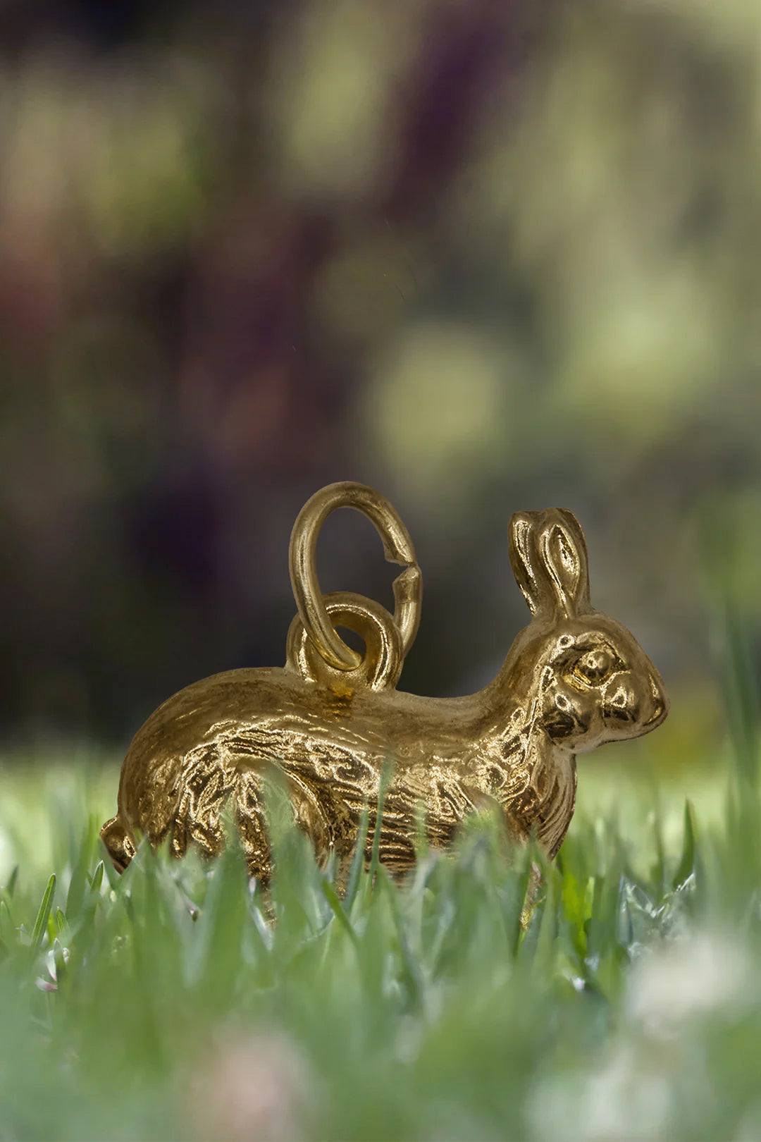 9ct 375 Gold Vintage Rabbit Charm (1969)