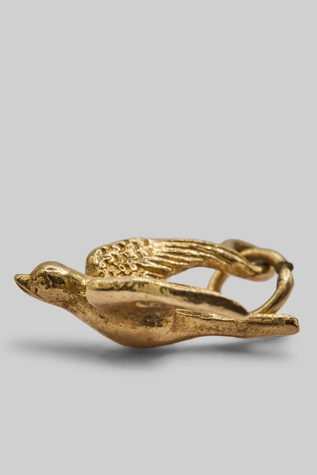 The Graceful Golden Swallow Bird Charm (9ct 375 Gold 1972)