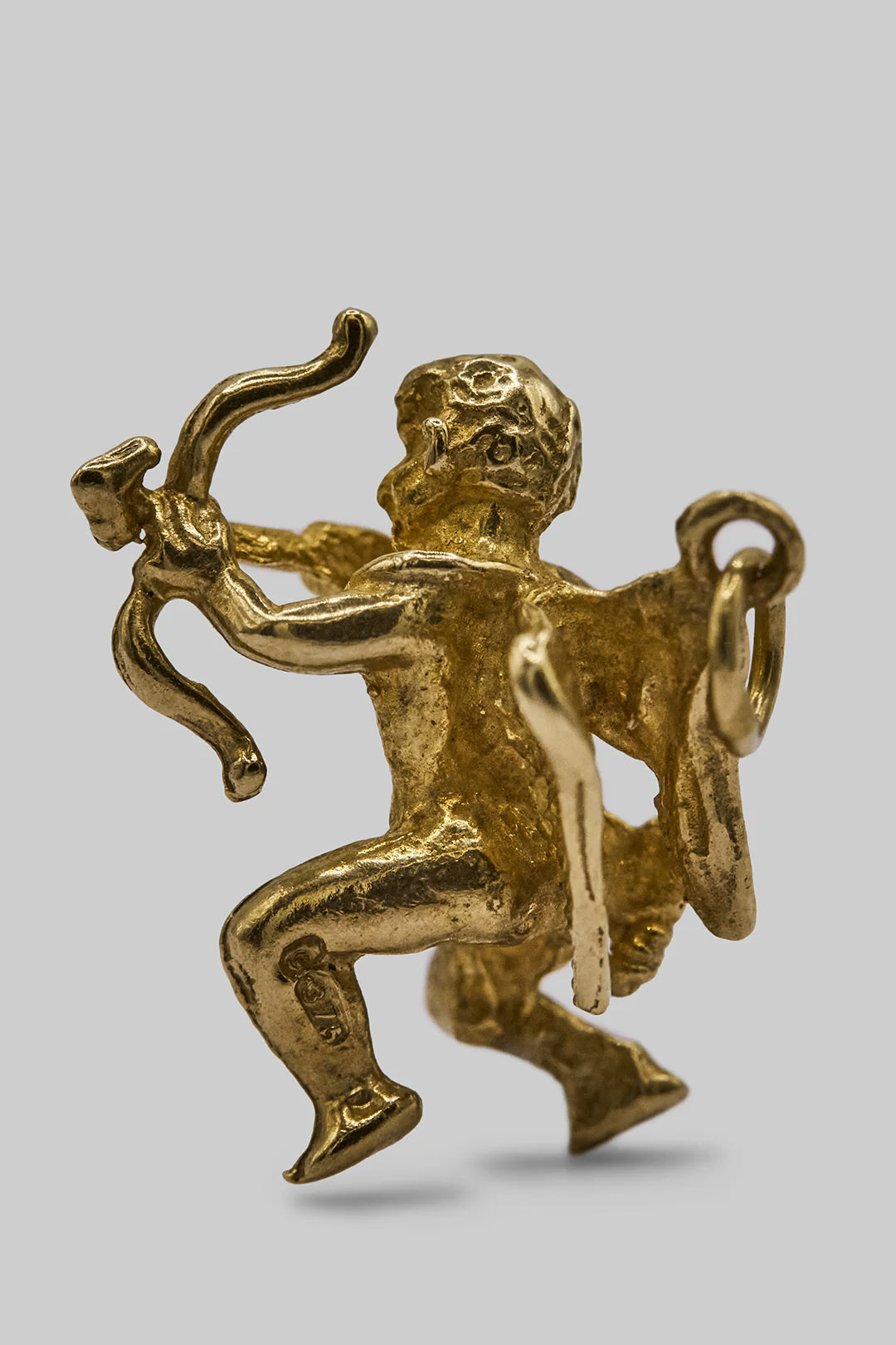 The Passionate Golden Cupid Charm (9ct 385 Gold made in the 1970s)
