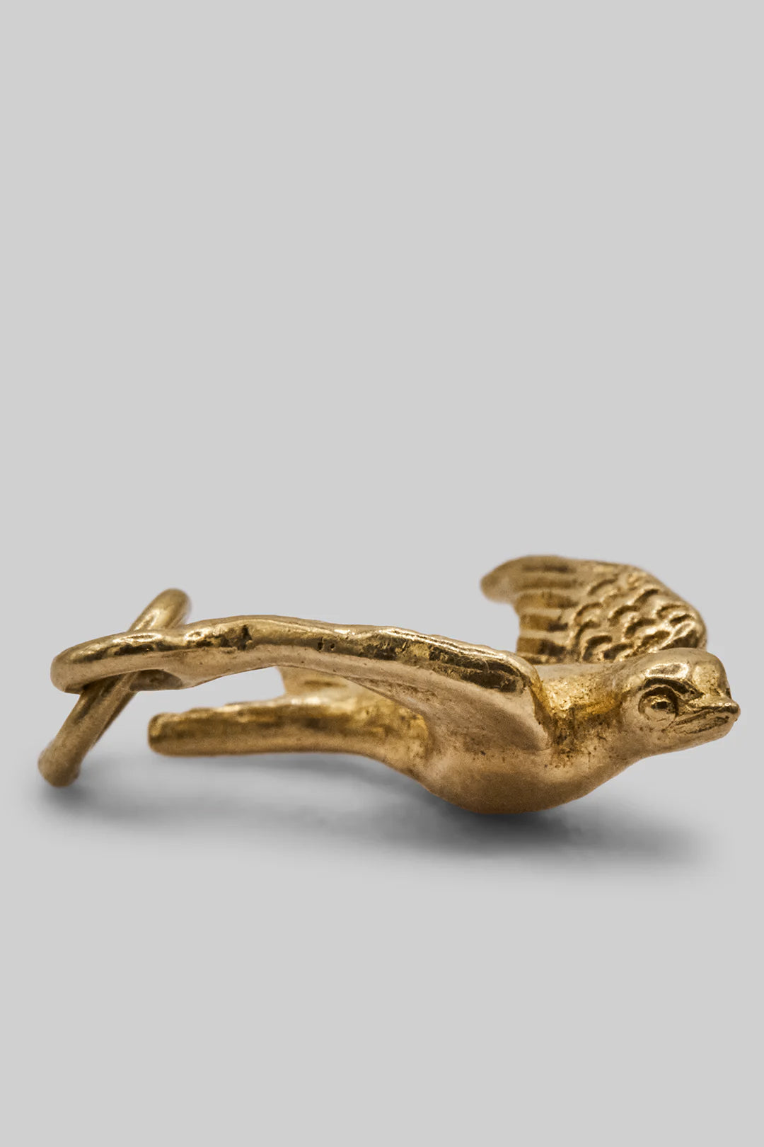 The Graceful Golden Swallow Bird Charm (9ct 375 Gold 1972)