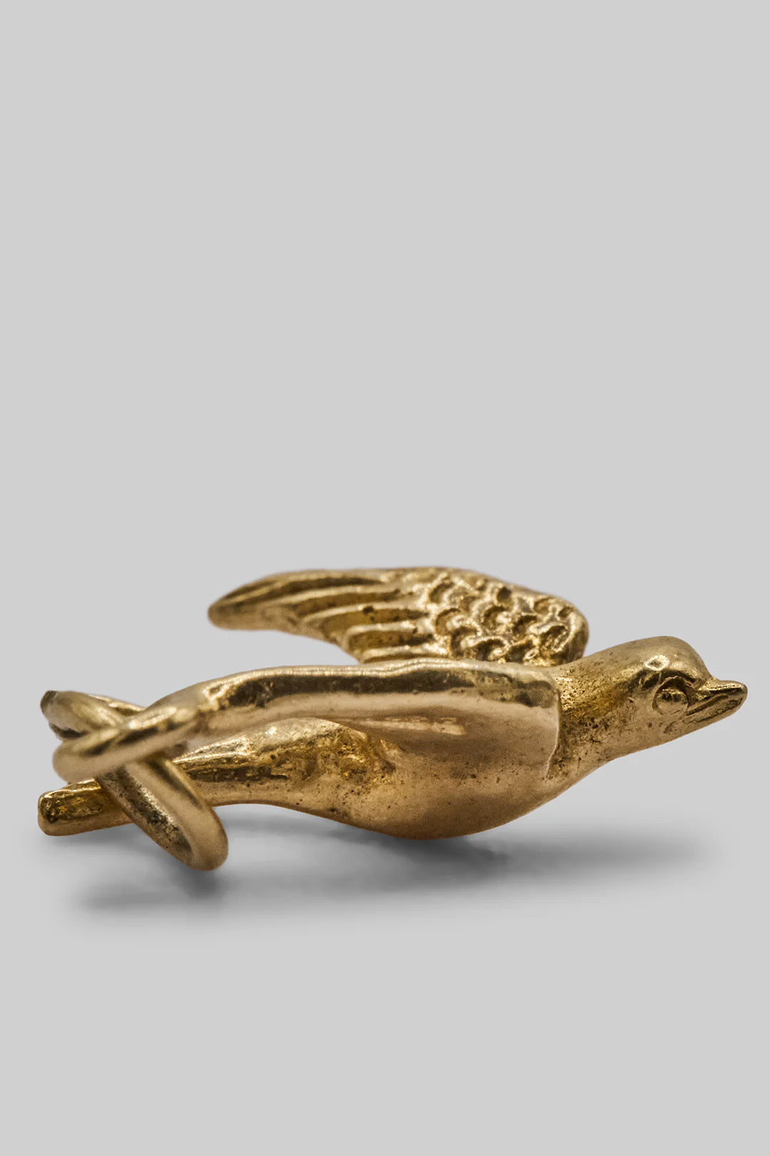 The Graceful Golden Swallow Bird Charm (9ct 375 Gold 1972)