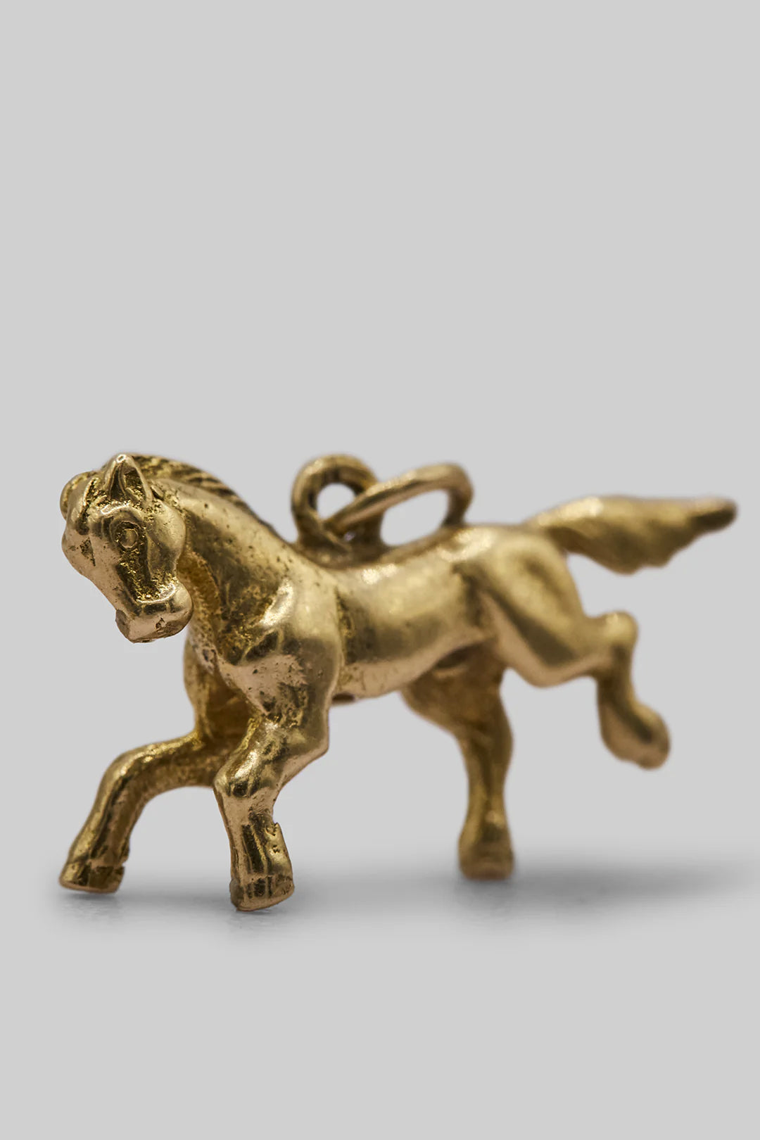 The Majestic Golden Horse Charm (9ct 375 Gold 1958)