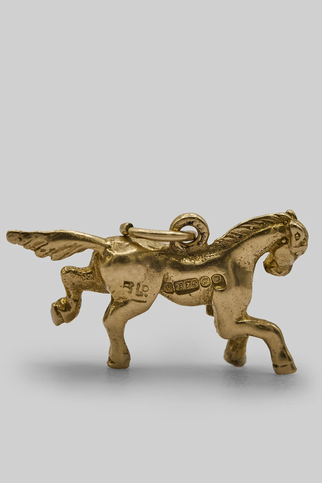 The Majestic Golden Horse Charm (9ct 375 Gold 1958)