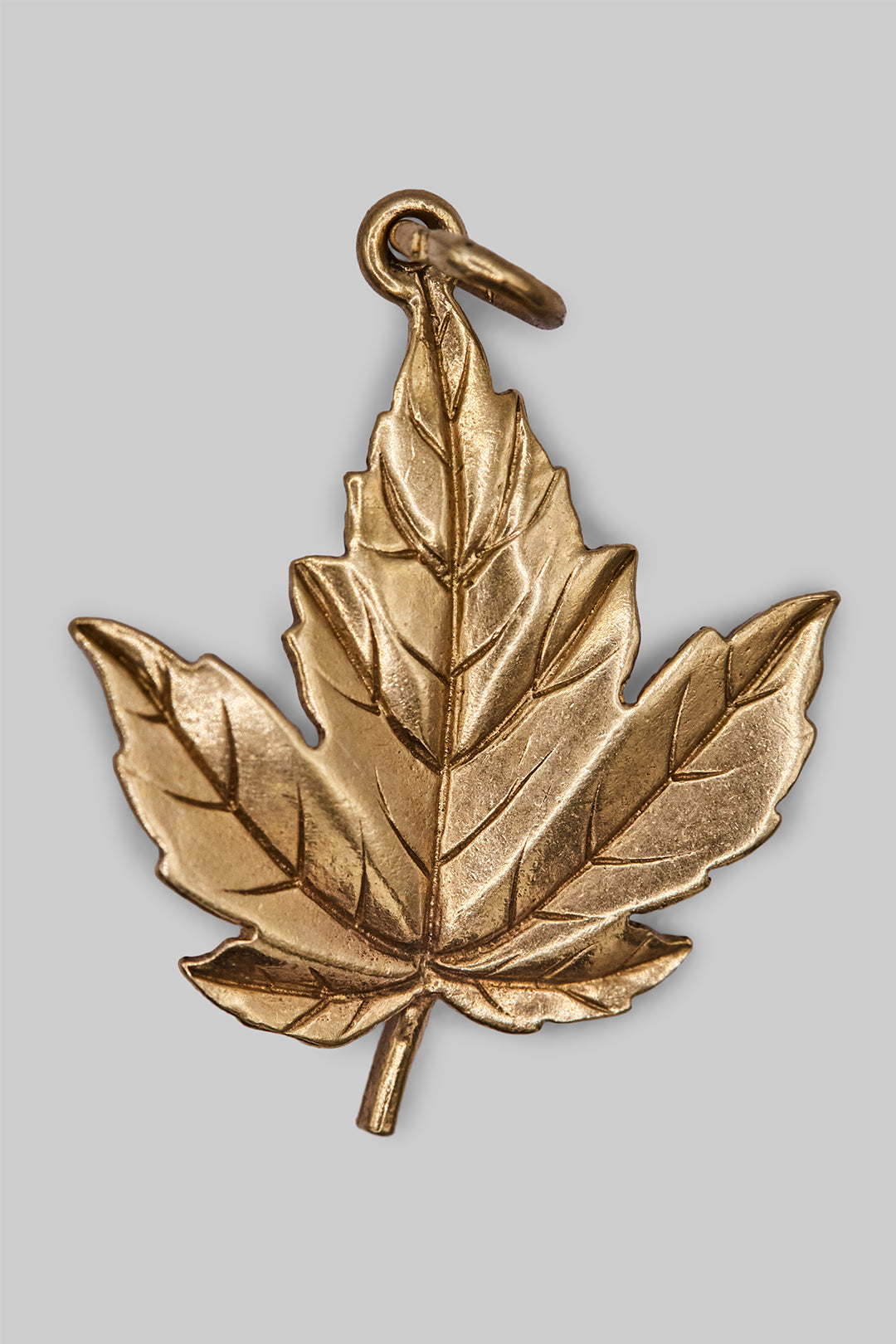 The Delicate Golden Maple Leaf Charm (9ct 375 Gold 1969)