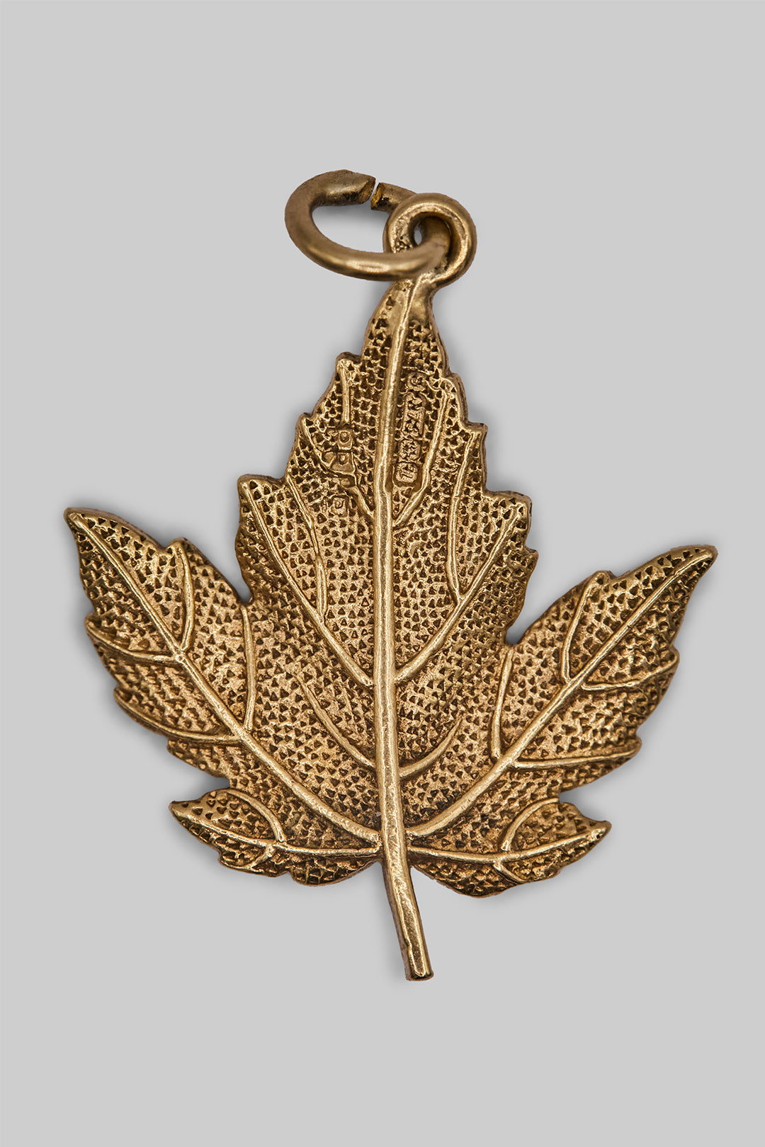 The Delicate Golden Maple Leaf Charm (9ct 375 Gold 1969)