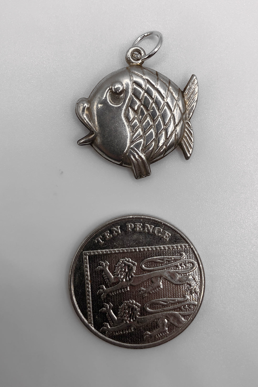 The Aquatic Fish Vintage Charm (925 Sterling Silver)