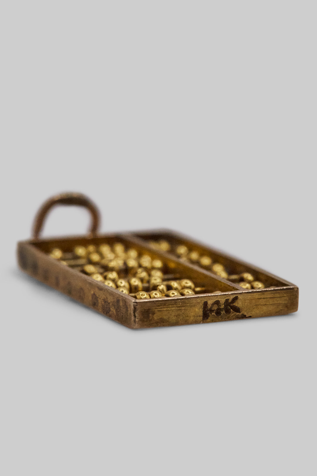 The Ancient Abacus Charm (375 14ct vintage gold)