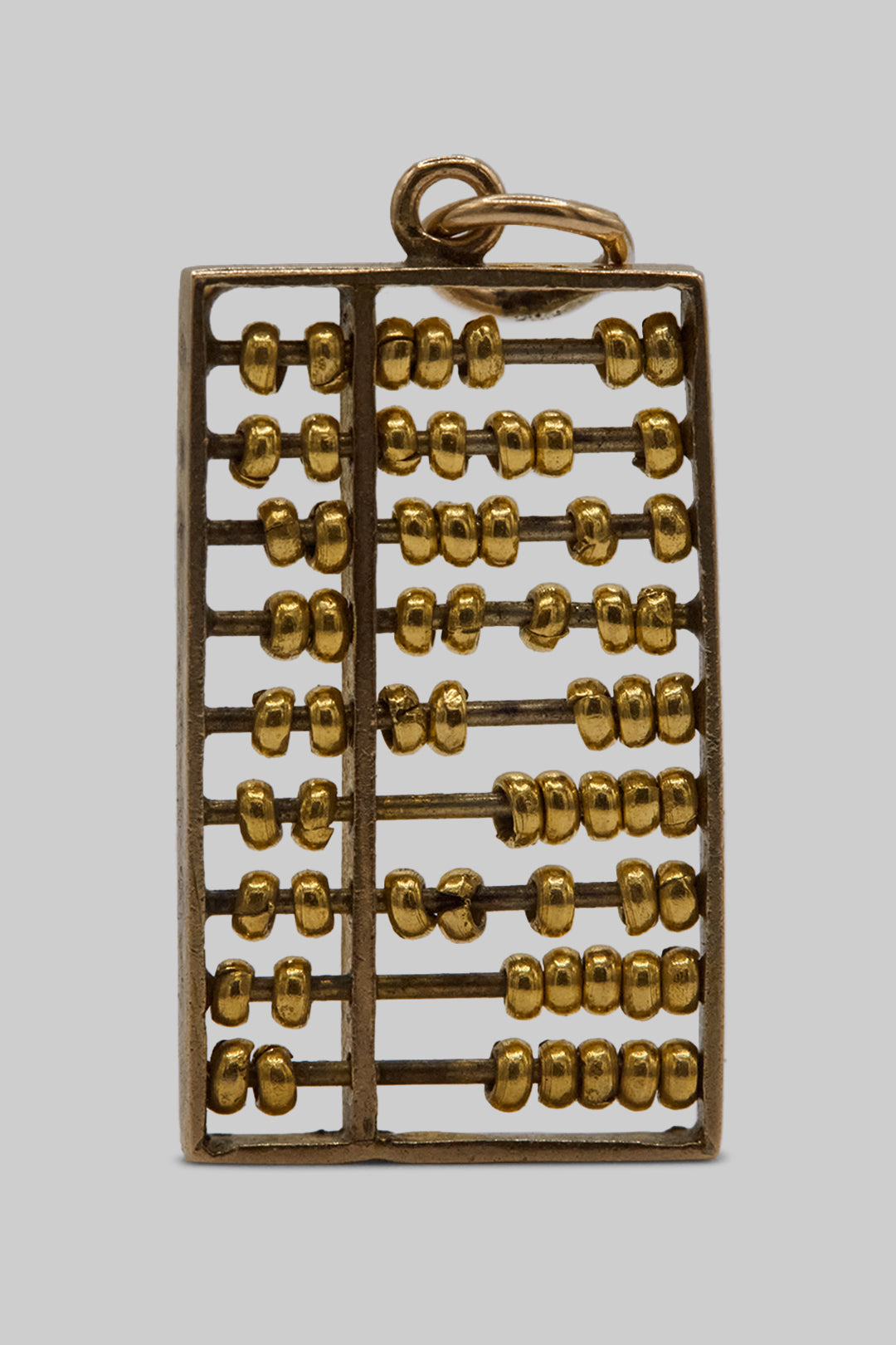 The Ancient Abacus Charm (375 14ct vintage gold)