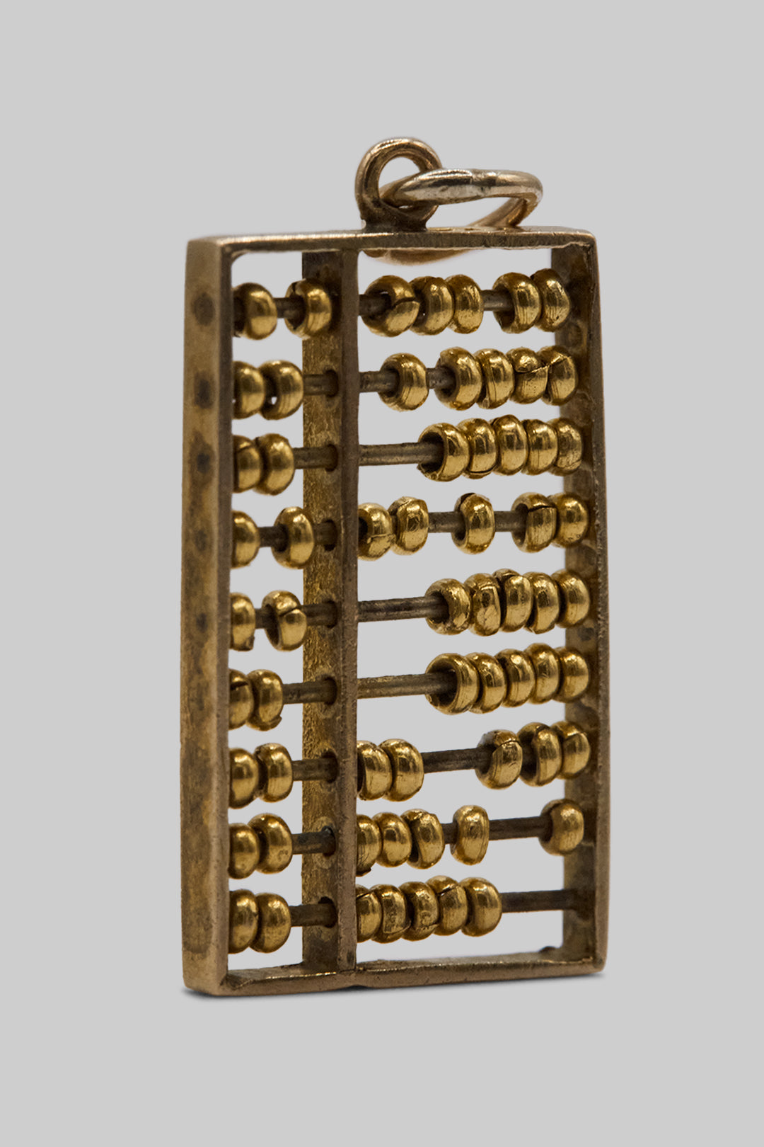 The Ancient Abacus Charm (375 14ct vintage gold)