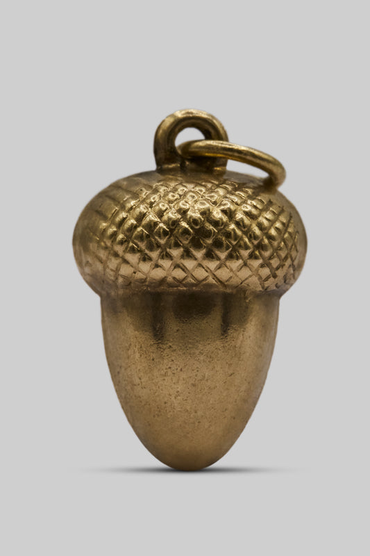 9ct 375 Gold Vintage Acorn Charm (1972)