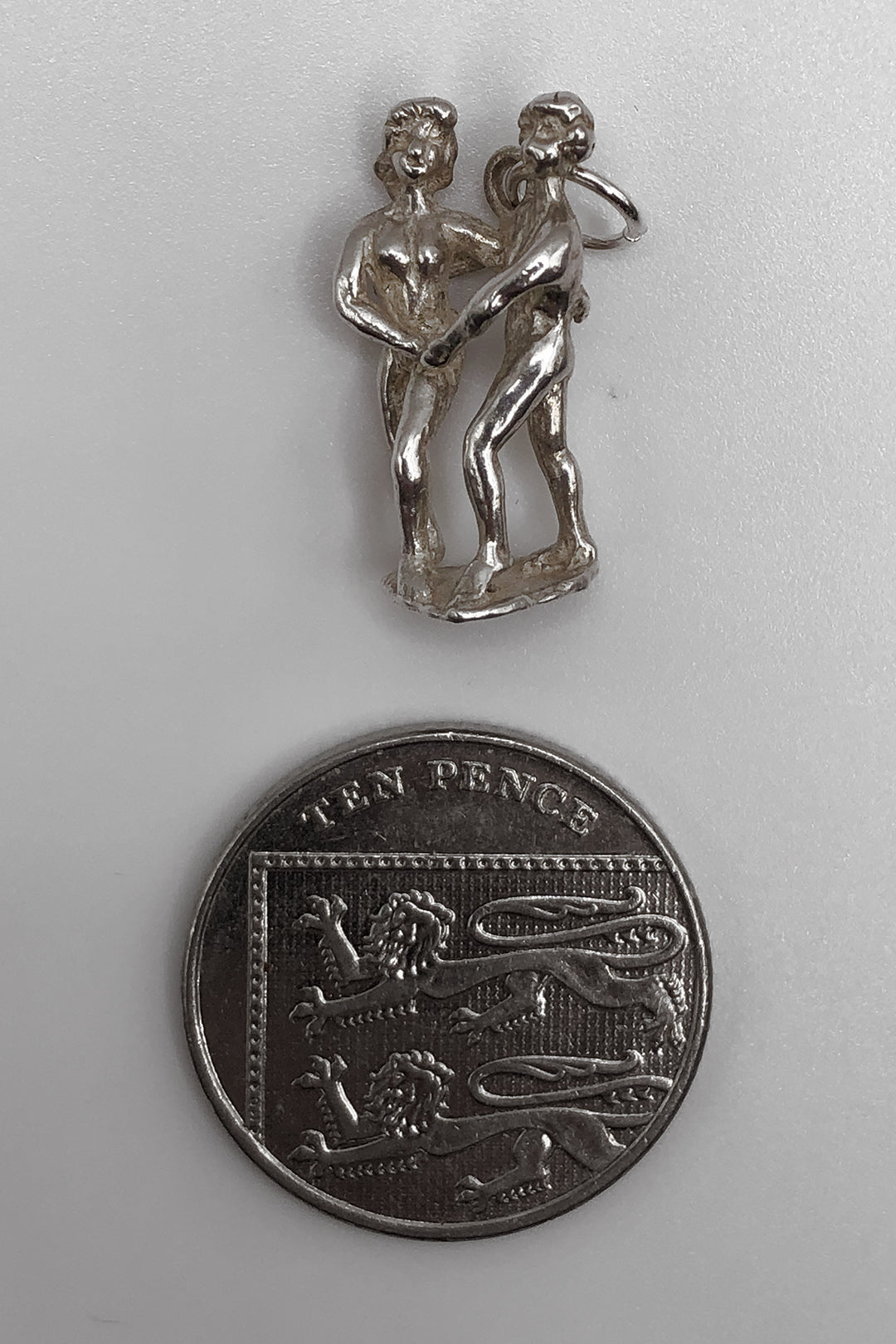 The Divine Adam & Eve Vintage Charm (925 Sterling Silver)