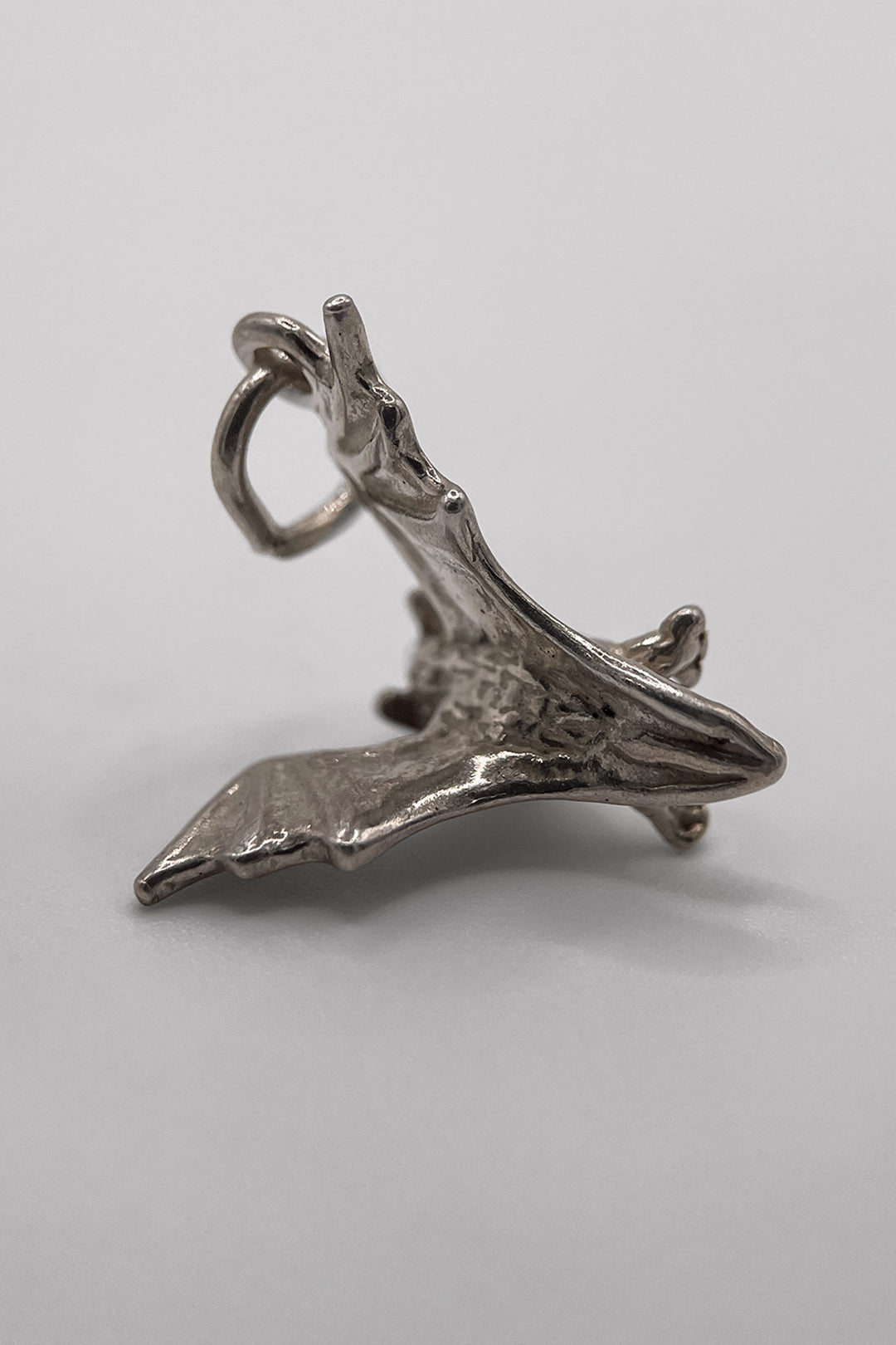 The Midnight Flying Bat Vintage Charm (925 Sterling Silver, made circa 1950 - 1970)