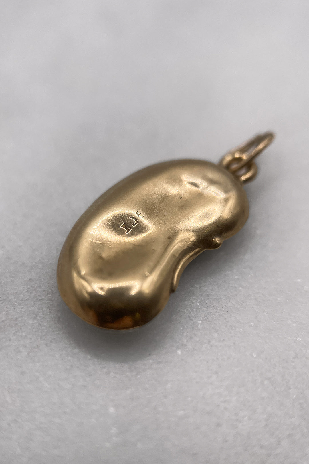The Rare Antique Victorian Lucky Bean Charm (375 9ct gold, made early 1900)