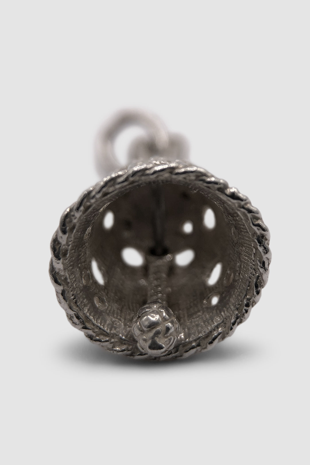 The Engraved Bell Vintage Charm (925 Sterling Silver)