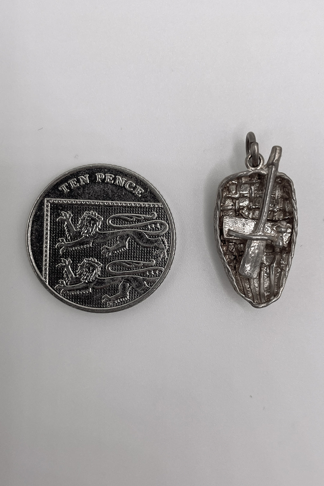 The Life Saving Sailboat Vintage Charm (925 Sterling Silver, made circa 1950 - 1970)