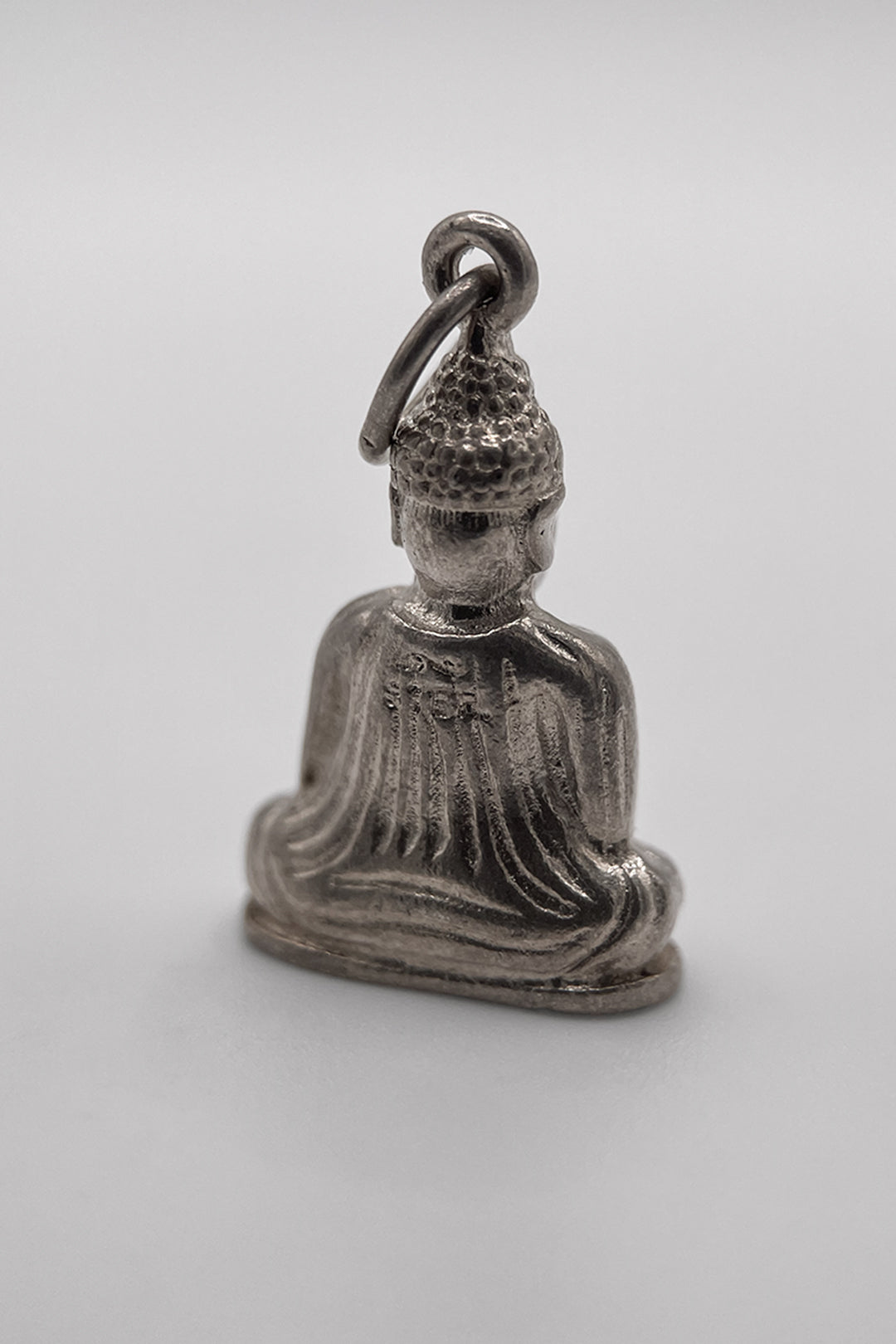 The Calming Meditative Buddha Vintage Charm (925 Sterling Silver, made circa 1950 - 1970)