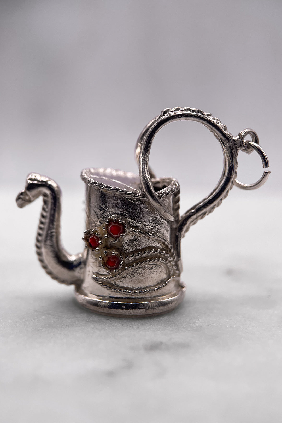 The Watering Can of Forever Growth Vintage Charm (925 Sterling Silver, made circa 1950 - 1970)