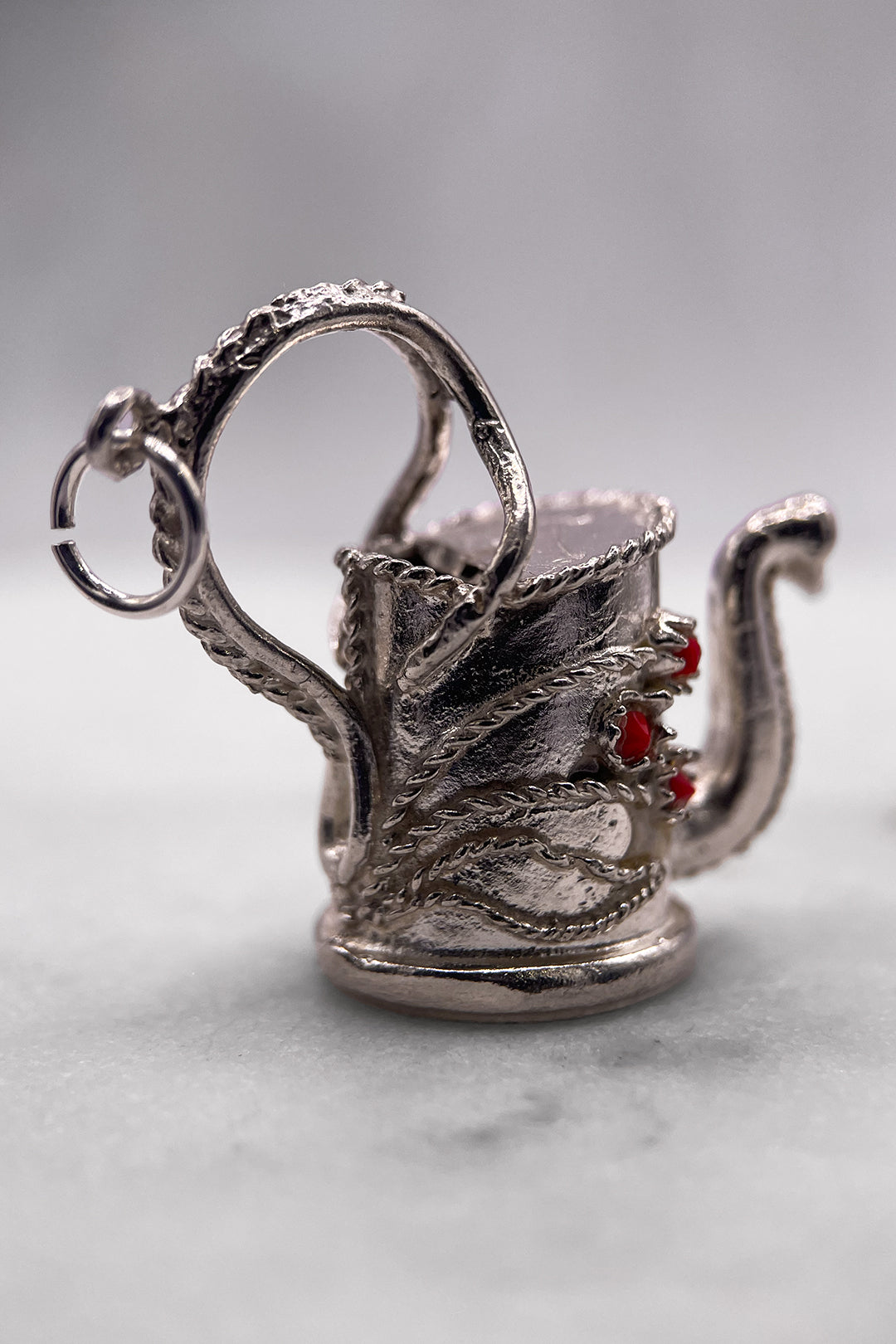 The Watering Can of Forever Growth Vintage Charm (925 Sterling Silver, made circa 1950 - 1970)