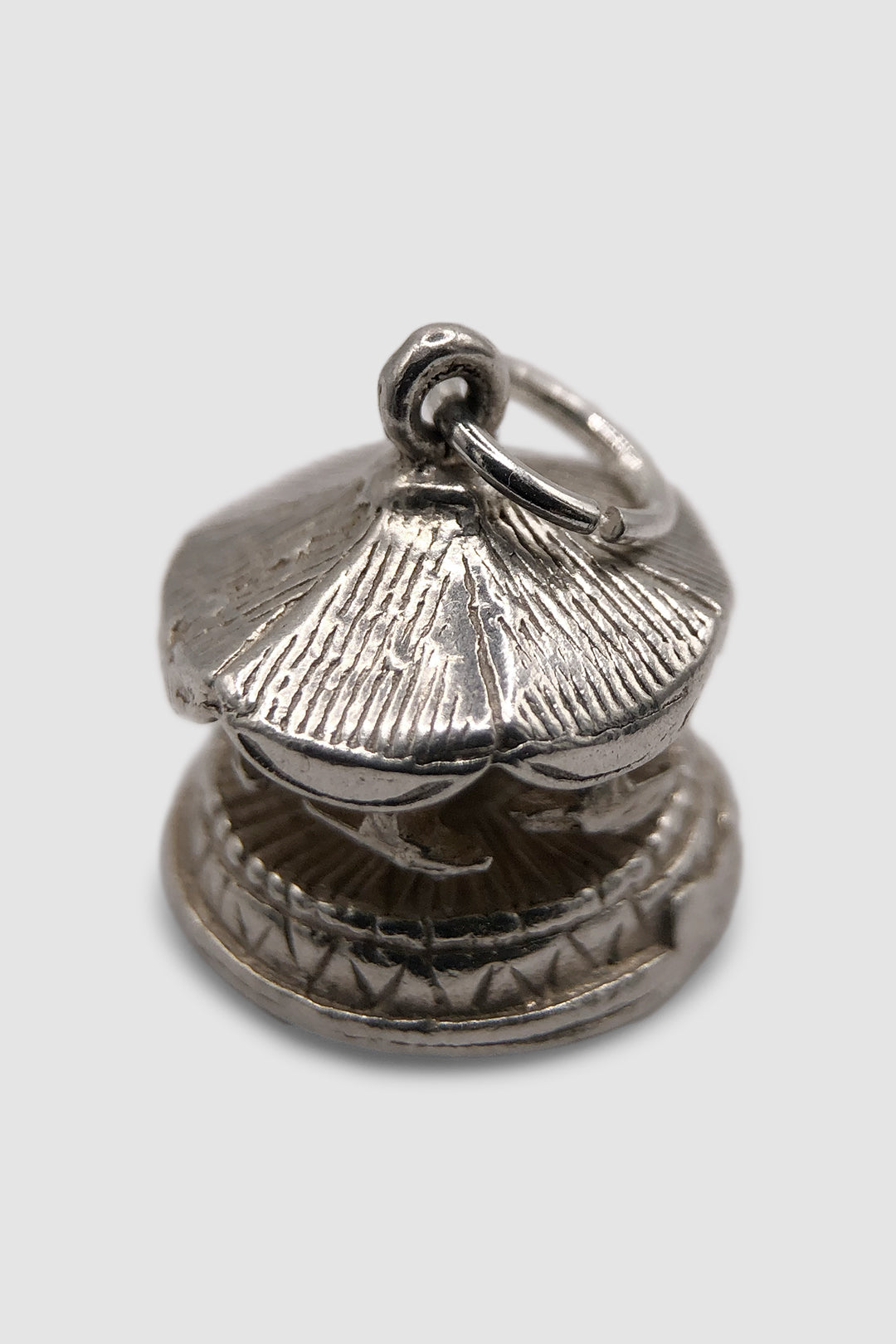 The Articulated Moving Childhood Carousel Charm (925 Sterling Silver)