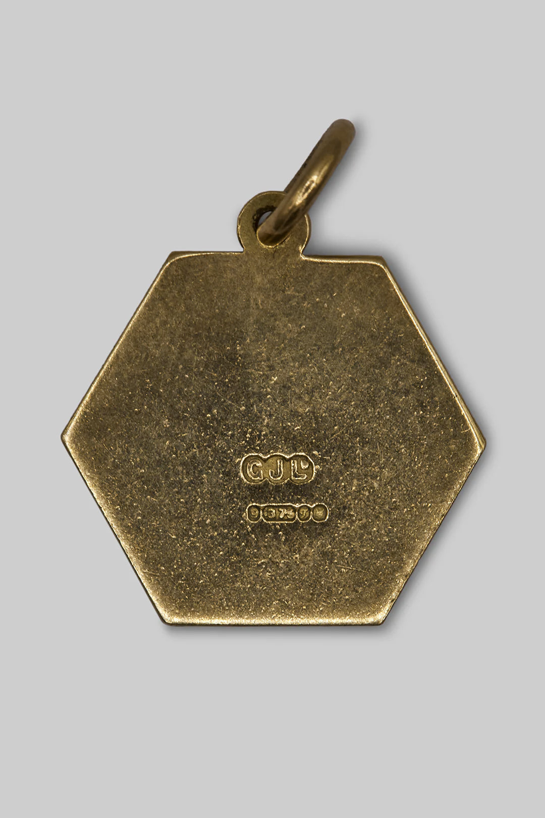 9ct 375 Gold Vintage St. Christopher Charm (1962)