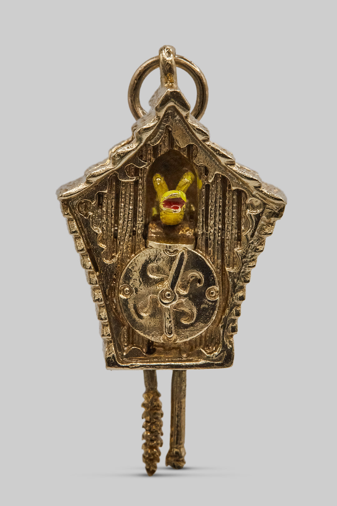 The Articulated Crazy Cuckoo Clock (9ct 375 gold, made in 1972)