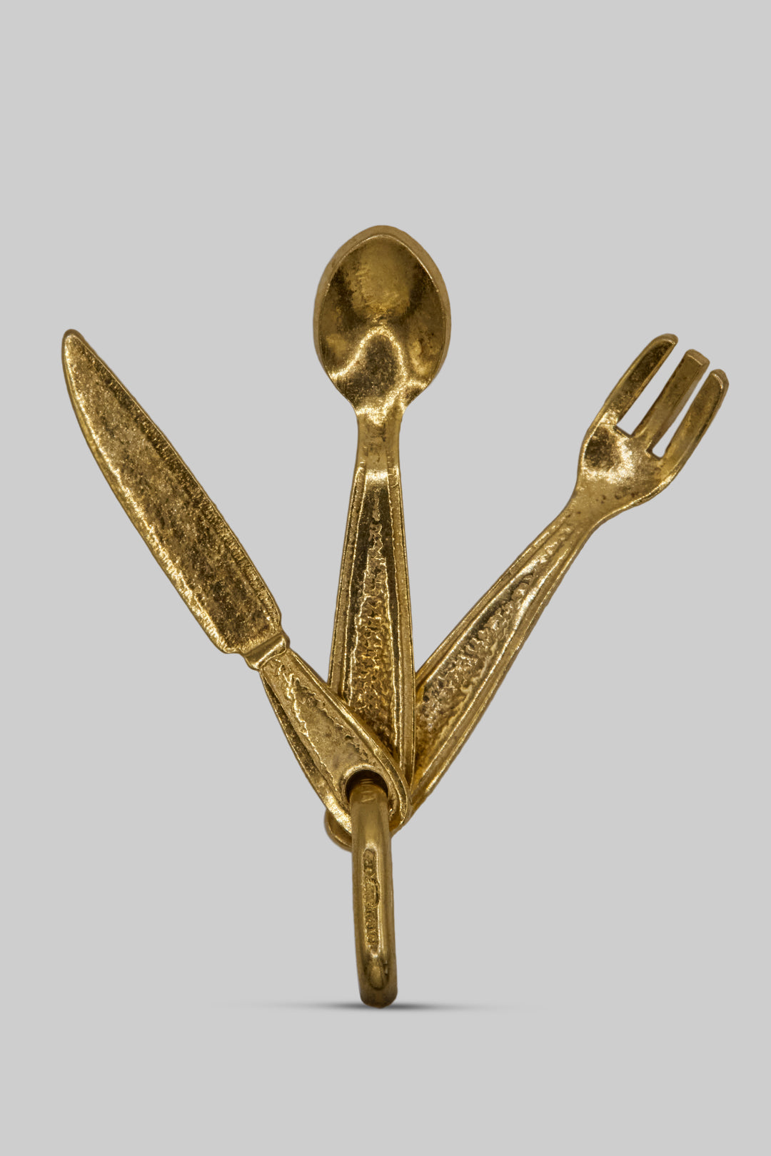 The Food Connoisseurs Solid Gold Cutlery Set (375 9ct gold, made in 1966)