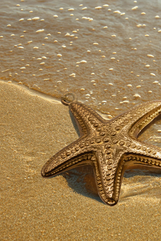 The Tropical Golden Starfish Charm (9ct 375 Gold 1965)
