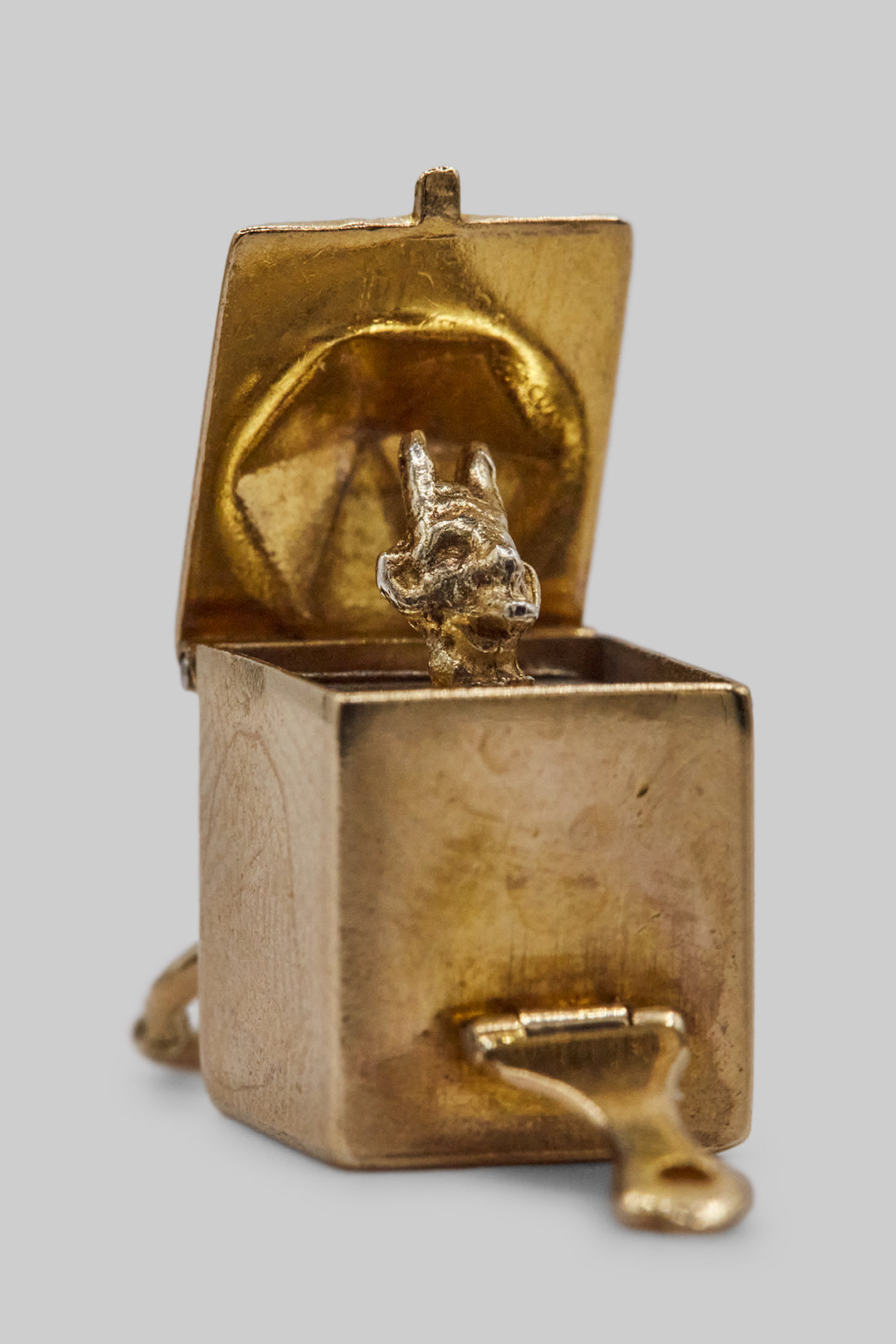 The Antique Golden Devil's Box of Surprises (375 9ct gold, made circa 1920's)