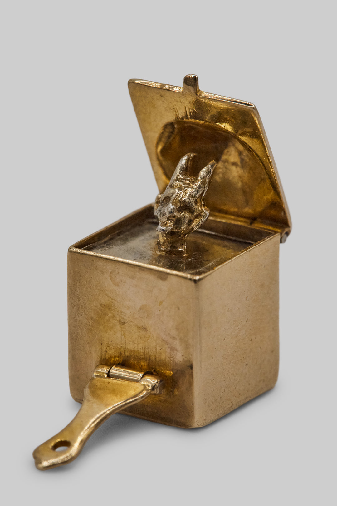The Antique Golden Devil's Box of Surprises (375 9ct gold, made circa 1920's)