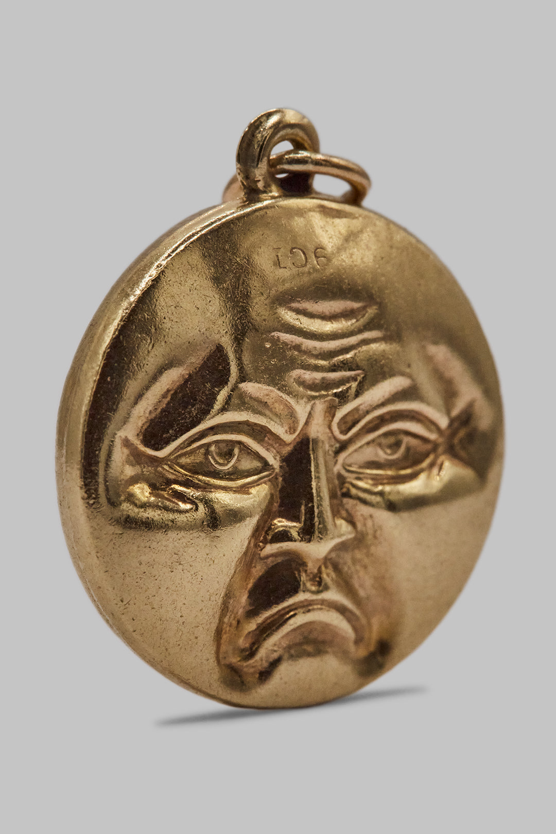 The Moon of Joy and Sorrow Charm (375, 9ct gold made in 1928)