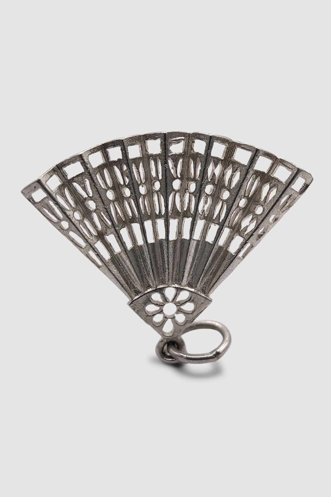 The Oriental Fan Vintage Charm (925 Sterling Silver)